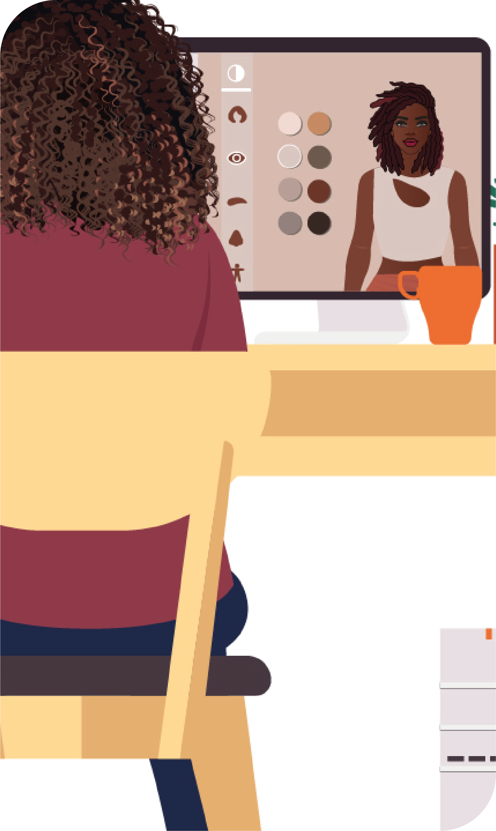 illustration Crée ton avatar