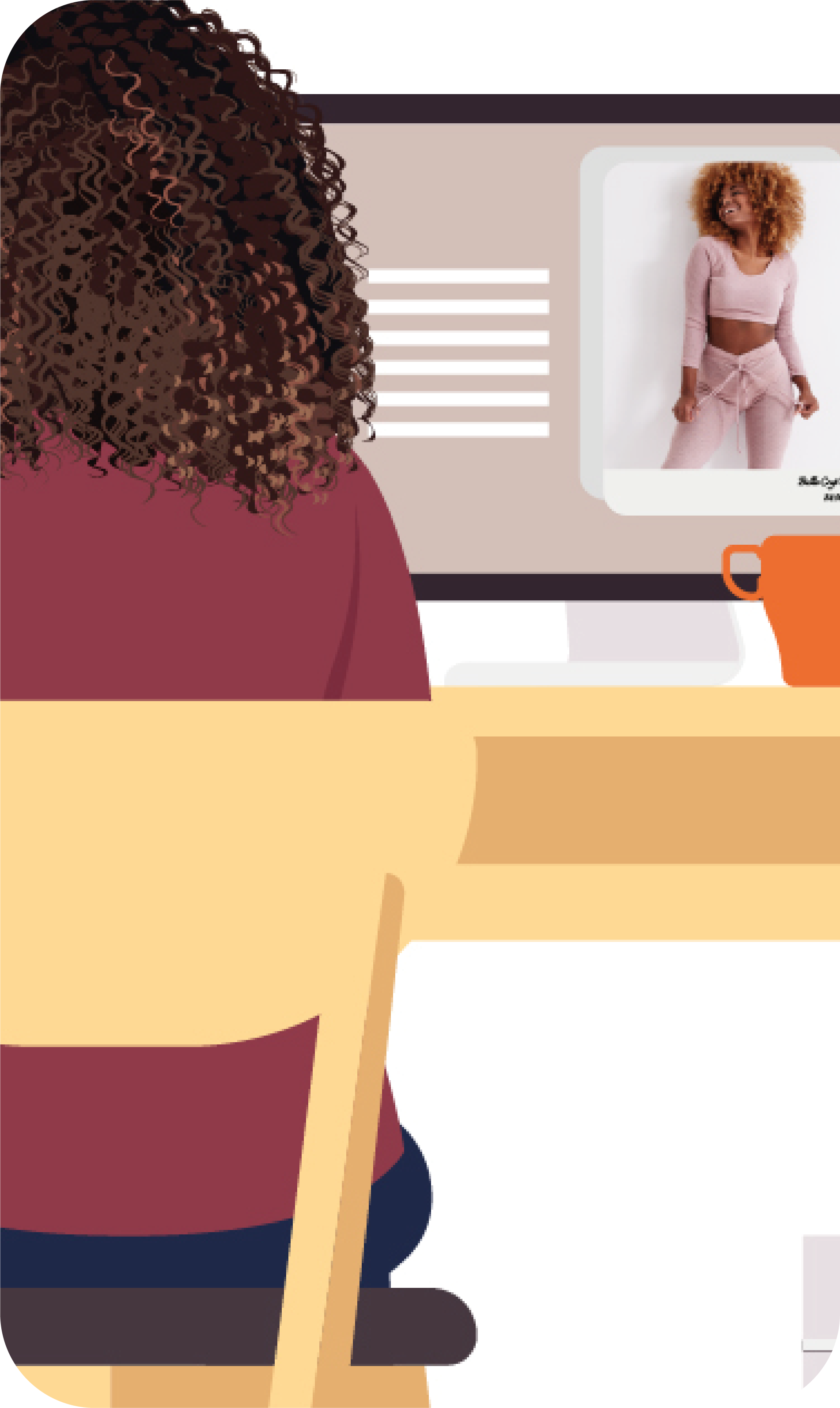 illustration Shop ta tenue